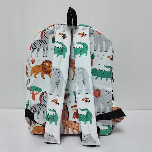 Personalised Animals Printed Kids Bag Pack